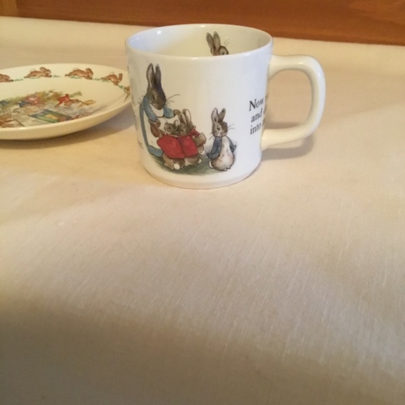 Nearly New Peter Rabbit Cup and Saucer - Picture 3 of 5